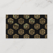 RPG Dice | Gold Fantasy Tabletop Empfang Begleitkarte (Rückseite)