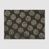 RPG Dice | Gold Old School Tabletop Player Seidenpapier (Vorderseite)