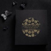 RPG Dice | Gold Tabletop Role Player Vielen Dank Runder Aufkleber