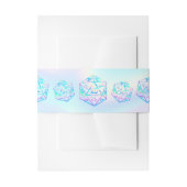 RPG Dice | Holo Fantasy Retro Tabletop PnP Gamer Einladungsbanderole (Vorderseite Beispiel)