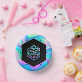 RPG Dice | Holo Fantasy Retro Tabletop PnP Gamer Pappteller (Party)