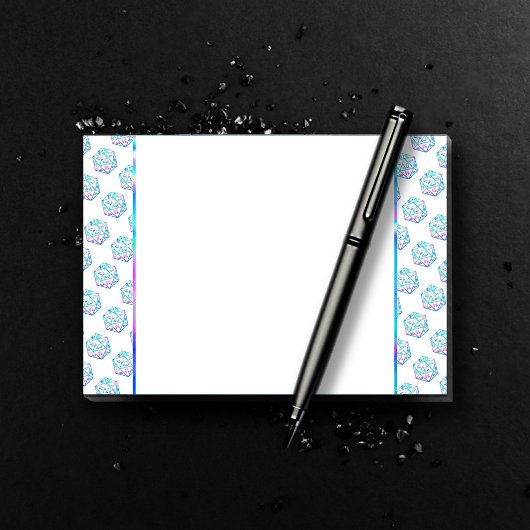 RPG Dice | Holo Fantasy Retro Tabletop PnP Gamer Post-it Klebezettel