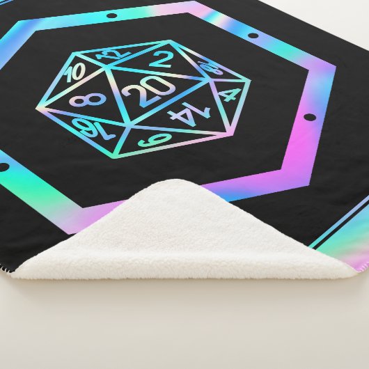 RPG Dice | Holo Fantasy Retro Tabletop PnP Gamer Sherpadecke (3/4)