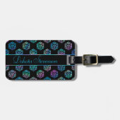 RPG Dice | Holo Fantasy Tabletop PnP Gamer Custom Gepäckanhänger (Vorderseite horizontal)