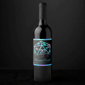 RPG Dice | Holo Fantasy Tabletop PnP Gamer Custom Weinetikett