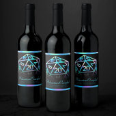 RPG Dice | Holo Fantasy Tabletop PnP Gamer Custom Weinetikett