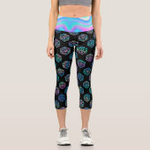 RPG Dice | Holo Old School Tabletop PnP Roleplayer Capri Leggings (Vorderseite)