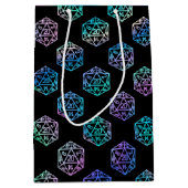 RPG Dice | Holo Old School Tabletop PnP Roleplayer Mittlere Geschenktüte (Vorderseite)