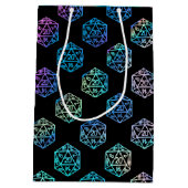 RPG Dice | Holo Old School Tabletop PnP Roleplayer Mittlere Geschenktüte (Rückseite)