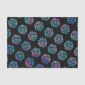 RPG Dice | Holo Old School Tabletop PnP Roleplayer Seidenpapier (Vorderseite)