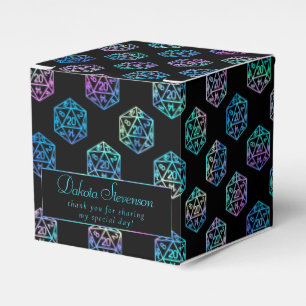 RPG Dice   Holo Tabletop PnP Roleplayer Vielen Dan Geschenkschachtel