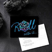 RPG Dice | Holo Tabletop Roleplayer Postkarte