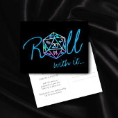 RPG Dice | Holo Tabletop Roleplayer Postkarte