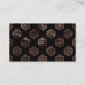 RPG Dice | Kupfer Fantasy Tabletop Gamer Empfang Begleitkarte (Rückseite)