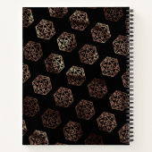 RPG Dice | Kupfertabletop PnP Gamer Graph Paper Notizblock (Rückseite)