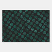 RPG Dice | Lime Green Retro Tabletop Player Geschenkpapier Set (Vorderseite 3)