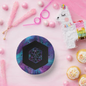 RPG Dice | Nebula Fantasy Retro Tabletop PnP Gamer Pappteller (Party)