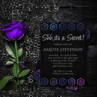 RPG Dice | Nebula Old School Tabletop Player Einladung