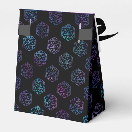 RPG Dice | Nebula Old School Tabletop Role Player Geschenkschachtel (Rückseite)