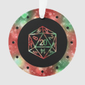 RPG Dice | Nebula Old School Tabletop Role Player Ornament (Vorderseite)
