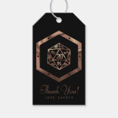 RPG Dice | Rolleplayer für Kupfer Geschenkanhänger (Vorderseite)