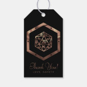 RPG Dice | Rolleplayer für Kupfer Geschenkanhänger (Rückseite)