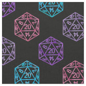 RPG Dice | Rolleplayer Stoff (Nahaufnahme)