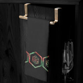 RPG Dice | XMAS Fantasy Retro Tabletop PnP Gamer Geschirrtuch