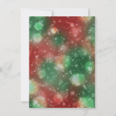 RPG Dice | XMAS Fantasy Tabletop Gamer Holiday Einladung (Rückseite)