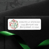 RPG Dice | XMAS Fantasy Tabletop PnP Gamer Custom