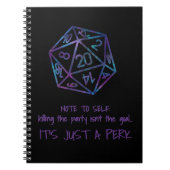 RPG-DM-Spaß | Nebula tötet das Party ist ein Perk Notizblock (Vorderseite)
