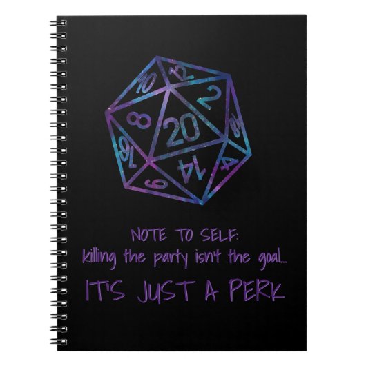 RPG-DM-Spaß | Nebula tötet das Party ist ein Perk Notizblock (Vorderseite)