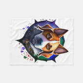 RPG Dog Fleecedecke (Vorderseite (Horizontal))