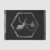 RPG Dragon | Fantasy Tabletop Retro PnP Gamer Dice Seidenpapier (Vorderseite)