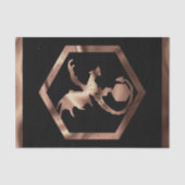 RPG Dragon | Kupfer Fantasy Tabletop Gamer Dice Seidenpapier (Vorderseite)