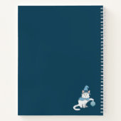 Rpg Dungeon Mewster Cat Notizblock (Rückseite)