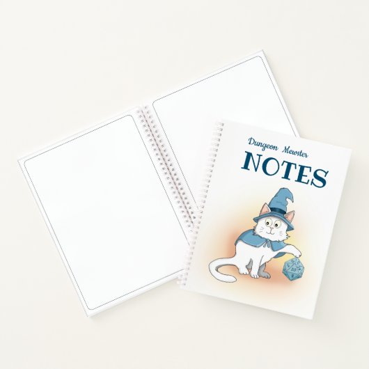 Rpg Dungeon Mewster Cat Notizblock (Innenseite)