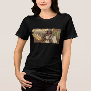 RPG-Familie - Klasse Ehefrau A Tri-Blend Shirt