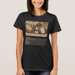 RPG-Familie - Klasse Ehefrau mit STATS - Stil A T-Shirt