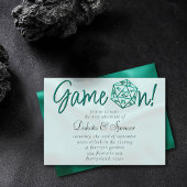 RPG-Game | Aquamarine Green Tabletop Role Player W Einladung