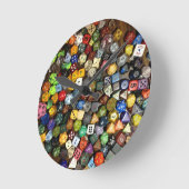 RPG game dice Runde Wanduhr (Winkel)