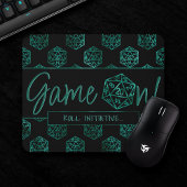 RPG-Game | Emerald Fantasy Tabletop Retro Gamer Mousepad