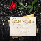 RPG-Game | Gold Tabletop PnP Role Player Dice Einladung