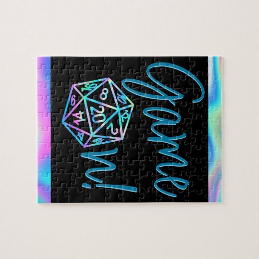 RPG-Game | Holo Fantasy Tabletop Retro Gamer Puzzle (Horizontal)