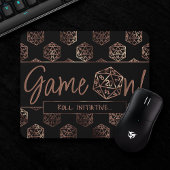 RPG-Game | Kupfer Fantasy Tabletop Gamer Dice Mousepad