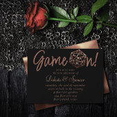 RPG-Game | Kupfer Tabletop PnP Role Player Dice Einladung