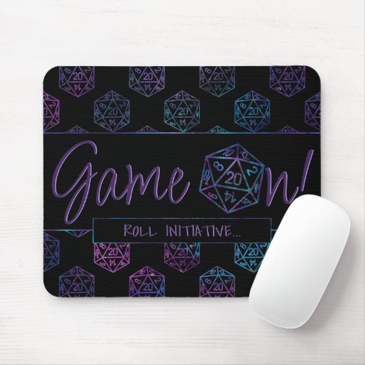 RPG-Game | Nebula Fantasy Tabletop Gamer Dice Mousepad (Mit Mouse)