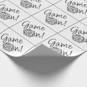 RPG-Game | Old School Tabletop Role Player Dice Geschenkpapier (Ecke)