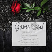 RPG-Game | Retro Tabletop PnP Role Player Dice Einladung