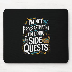 RPG-Gamer-Bekleidung für Quest-Fans Uni-Erwachsene Mousepad
